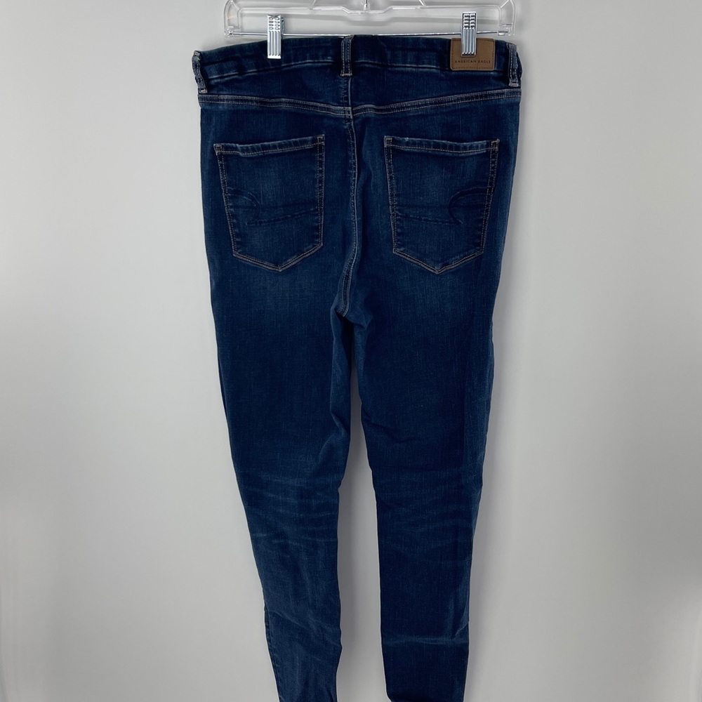American Eagle Dark Denim High Rise Je